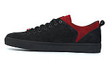 Кросівки чоловічі з нубука демісезонні взуття великих розмірів Rosso Avangard Fuoco Black Nub TPR BS, фото 3