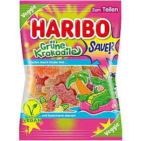 Haribo Grune Krokodile Sauer Кислі 200g