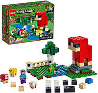 Конструктор Лего майнкрафт 21153 шерстяная ферма LEGO Minecraft Sheep Arm