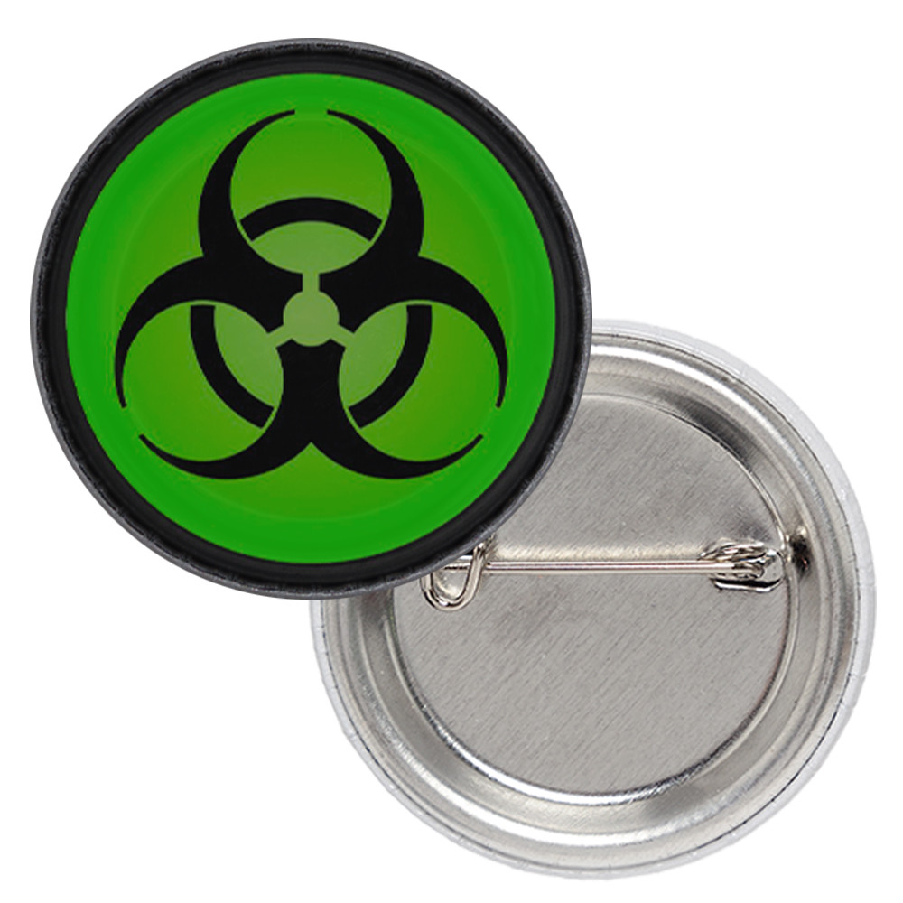 Значок Biohazard (green)