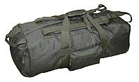 Тактична супер-міцна сумка 75 л. Експедиційний баул олива Кордура 900 ден