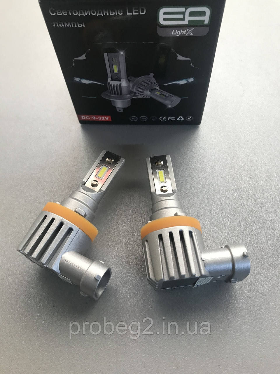 Led лампи EA H11 / H8 2 шт 9-32 V 5000K 15 Вт