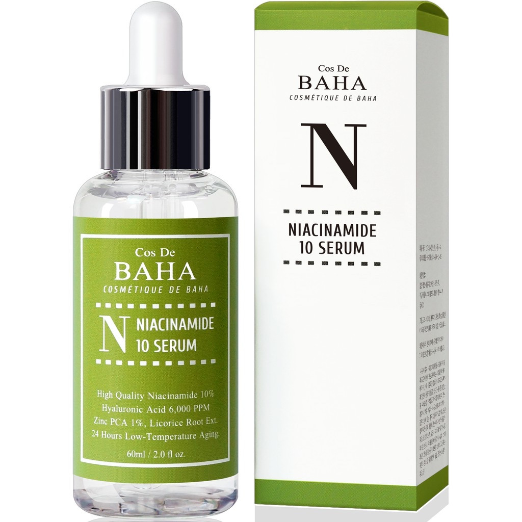 Протизапальна сироватка Cos De BAHA Niacinamide 10 Serum (60 ml)