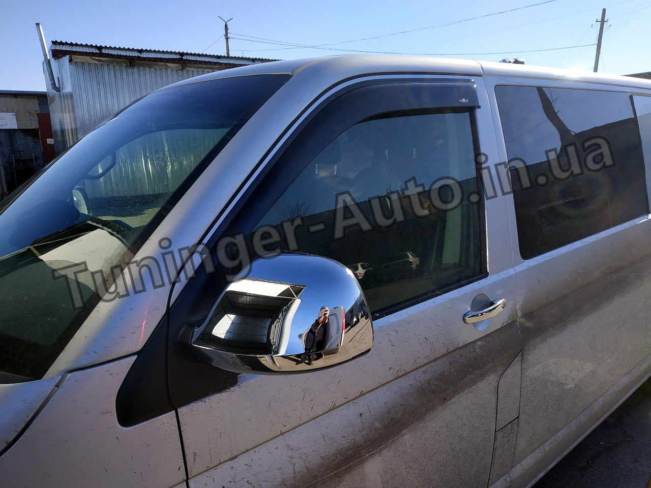 Хром накладки на дзеркала Volkswagen Transporter T5+ 2010-2015 (Туреччина)
