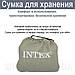Надувне ліжко двоспальне 203*152*51 см, з вбудованим насосом Intex 64490, фото 7