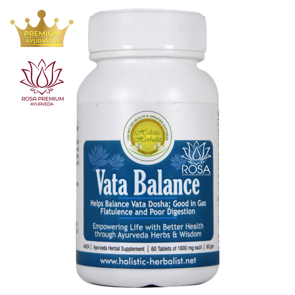 Вата Баланс (Vata Balance, Holistic Herbalist), 60 таблеток, фото 1