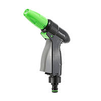 Пистолет для полива на 3 режима пластиковый Presto-PS зеленый (2102PS)
