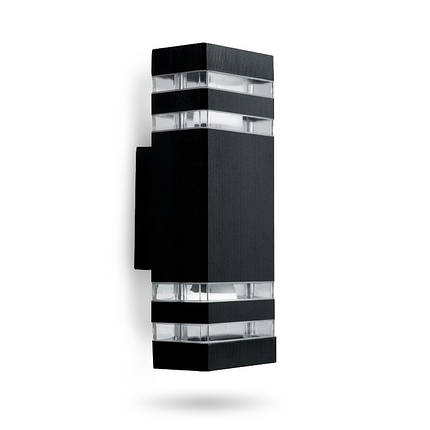 Фасадний вуличний світильник DH0807 2хЕ27 чорний IP54 Код.59793, фото 1