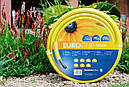 Шланг садовый для полива 3/4 дюйма Tecnotubi Euro Guip Yellow желтый 19мм. х 30м. (EGY 3/4 30), фото 2