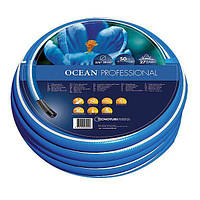 Шланг садовый для полива 1 дюйм Tecnotubi Ocean Professional синий 25мм. х 50м. (OC 1 50)
