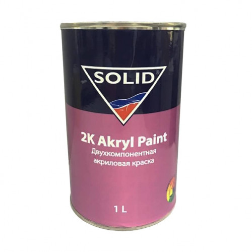 Фарба акрилова 2K Akryl Paint 110 рубін (1 л), SOLID