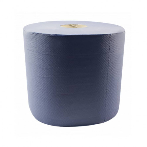 Рушник 2-х шаровий синє Top Service 24 см*291 м, SOLID