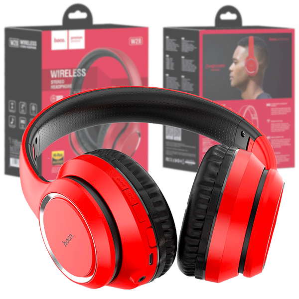 bluetooth hoco. W28 Journey Wireless Headphones Red