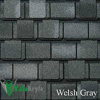 Битумная черепица GAF Welsh Gray (Велш Грей) «Camelot»