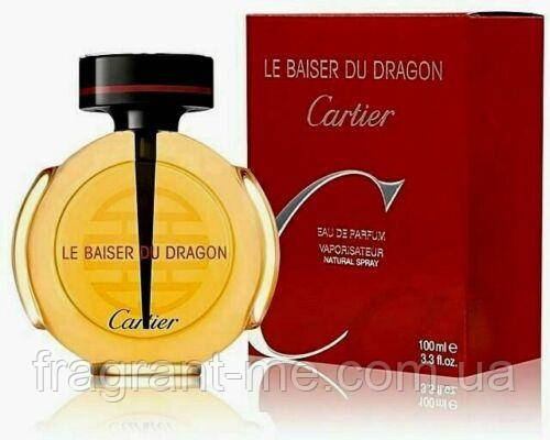 Cartier — Le Baiser Du Dragon (2003) — Парфумована вода 100 мл (тестер) — Вінтаж, стара формула аромату