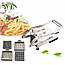 Сталева картофелерезка, овочерізка Potato Chipper + Електричне точило для ножів та ножиць, фото 7