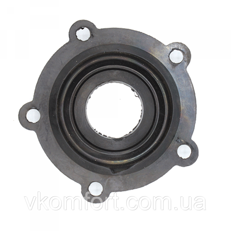 Прокладка під фланець електробойлера опукла "Ромашка" Ø110мм під фланець на 5 болтів Ariston, Thermex, Round, фото 1