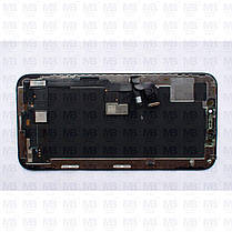 Дисплей iPhone XS (5,8") Black, оригінал з рамкою (відновлене скло), фото 4