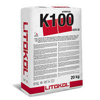 Litokol Hyperflex K100 20 кг однокомпонентный эластичный клей для плитки Cерый