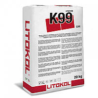 Litokol Litostone цементный клей быстрого схватывания и высыхания K99 20 кг