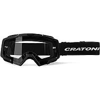Велоочки Cratoni C-Dirttrack р. UNI чорні глянсові