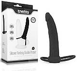 Насадка для подвійного проникнення Silicone Fantasy Double Prober Black, фото 9