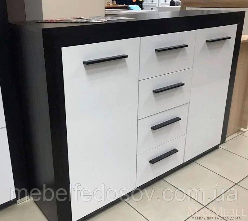 Комод Неон 2Д4Ш (Мебель-Сервіс) 1340х370х920мм