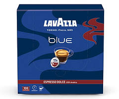 Кава в капсулах Lavazza Blue Espresso Dolce 100% Arabica Італія (продаються тільки пачками по 100 шт.)