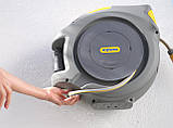 Котушка для шлангу автоматична HoZelock AutoReel 2401 20 м + 2 м з шлангом, фото 3
