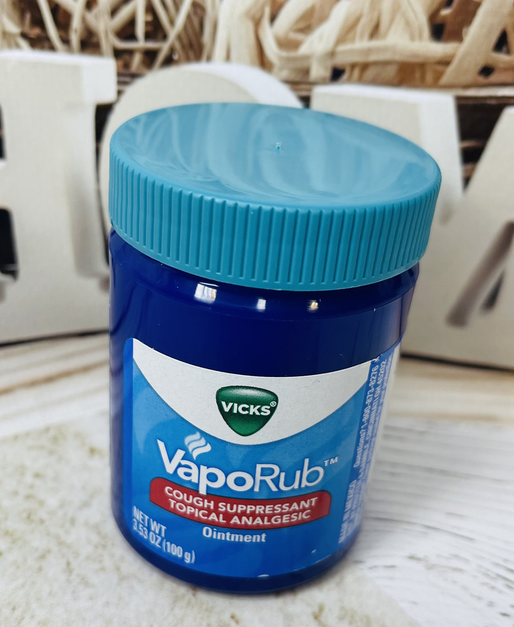 Мазь від застуди VICKS VapoRub Cough Ointment, 100грам, фото 1