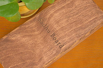 Дошки Садху з цвяхами для початківців йогів з кроком 1 см, коричневий