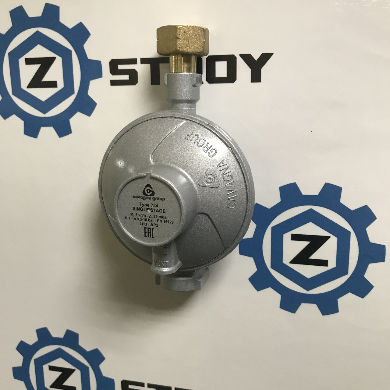 Регулятор низького тиску Cavagna Group 3кг/год 29мбар, фото 1