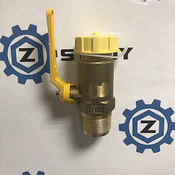 Клапан для заповнення тип FVK PS 25 бар AG 1 1/4 NPT x AG 1 3/4 ACME PL