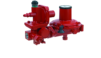 Регулятор ємності 2- ступені з ПЗК та ПСК  RVS 18 * RVS18 50 мбар 12кг/год