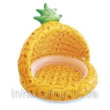 Дитячий надувний басейн Intex 58414 «Ананас» (102 х 94 см)