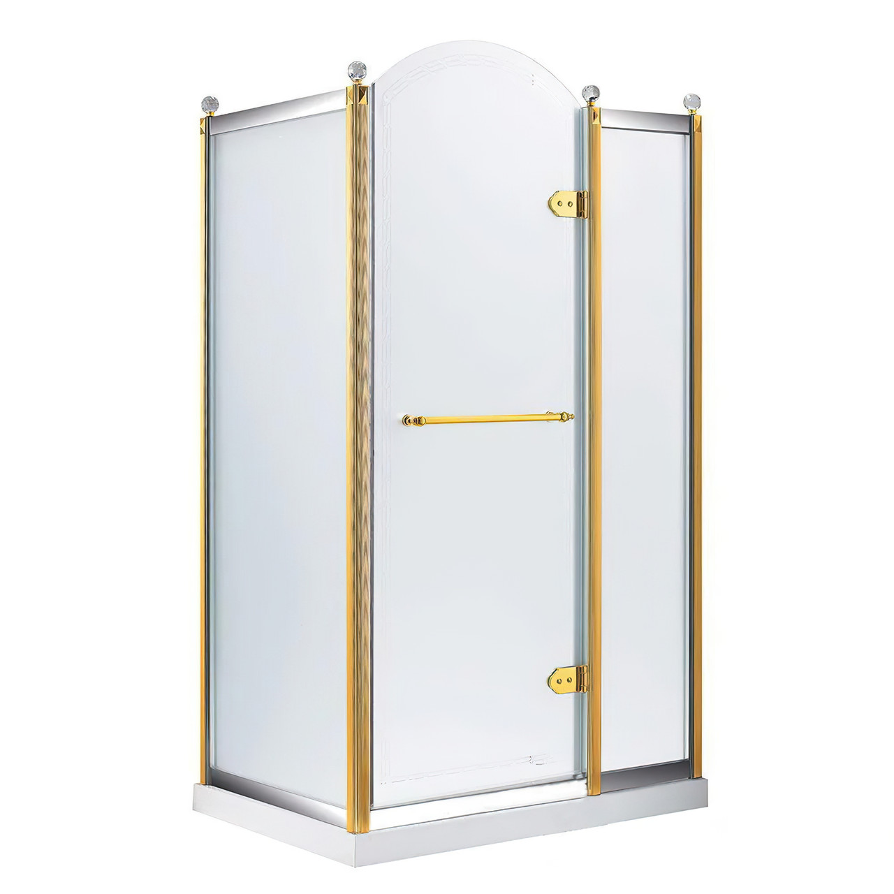 Душова кабіна Orans SR-1654 Combi Gold/Chrome 120х80 Right