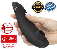 Вуманайзер! Безконтактний кліторальний стимулятор Womanizer Premium, Black, Оригінал + подарунок!!