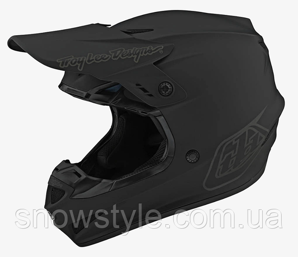 TLD Troy Lee Designs GP Mono Helmet Black Large 58 59cm SnowStyle 1371110545