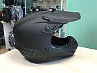 Шолом для мотокросу мотошолом TLD Troy Lee Designs GP Mono Helmet Black Large (58-59cm), фото 9
