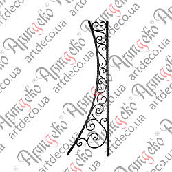 Панель ковані 400х1640х20 вальц. Арт 15.213