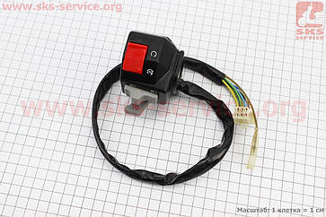 Блок кнопок на кермо праве ATV 250cc