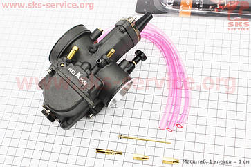 Карбюратор SPORT PWK 34 (d=34mm) з механічною заслонкою