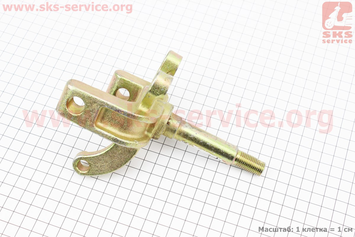 Цапфа (поворотний кулак) ATV 50-125 правий (вісь 17мм), тип. 3, фото 1