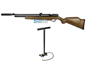 Пневматична гвинтівка PCP SPA Artemis PR900W 4.5 мм 20 Дж з насосом Artemis 30D