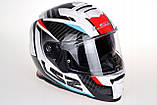Мотошолом LS2 FF800 FF800 STORM 2 Racer Blue Red   ECE2206, фото 7