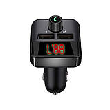 FM трансмітер модулятор для авто USB ретранслятор для смартфона від прикурювача Передавач Car FM player G16, фото 5