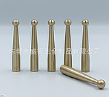 Скандинавський однотонний латунний гачок для одягу, меблевий, фото 2