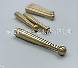 Скандинавський однотонний латунний гачок для одягу, меблевий, фото 4