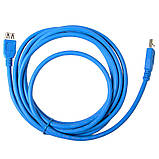 Кабель AМ-АF USB 3.0 подовжувач 1.5 метра Юсб, фото 6