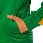 Костюм спортивний дитячий Zelart Dress LD-581 зріст 145-155 см (32) Green-Yellow, фото 5